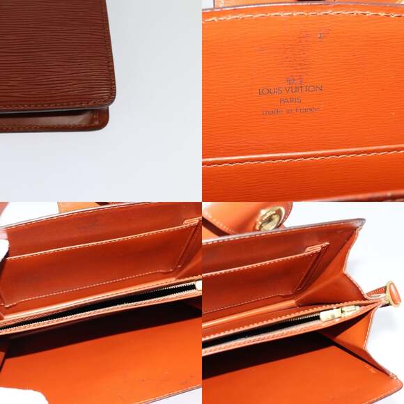 LOUIS VUITTON Epi Capuchin Shoulder Bag Brown M52343 - Picture 11 of 13